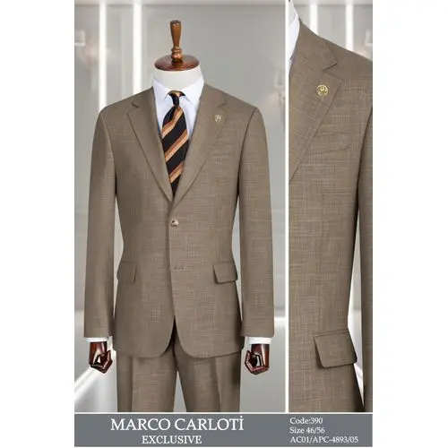 Marco Carloti Fashion Slim Fit Suit- Turkey-Three Piece