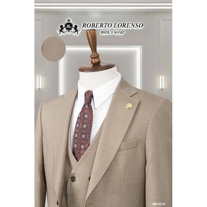 Marco Carloti Fashion Slim Fit Suit- Turkey-Three Piece